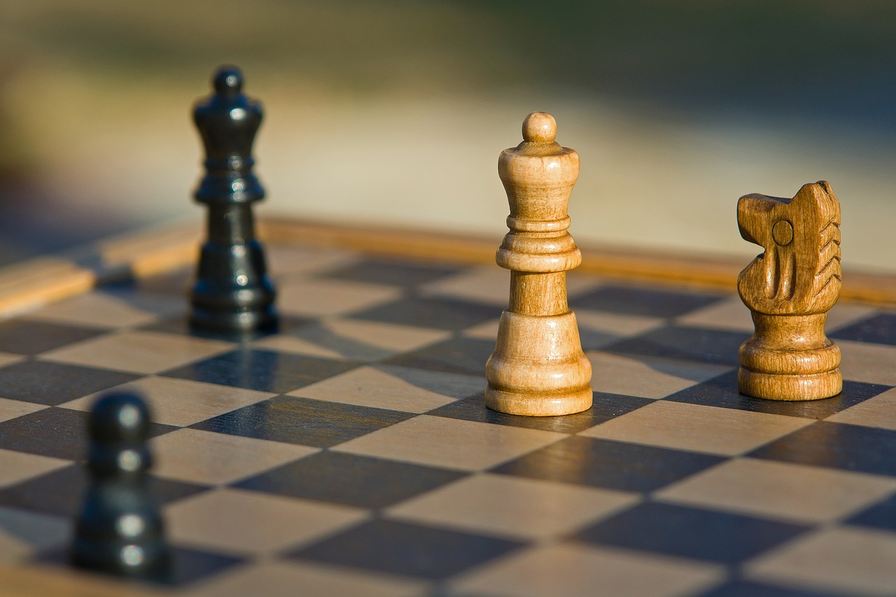 A Chess Table with 64 squares